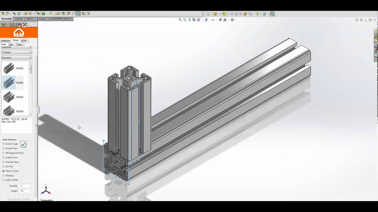 T slot aluminum design software download